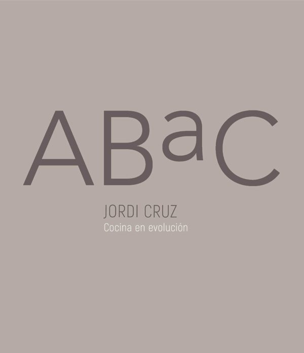 Libro ABaC cocina en evolución de Jordi Cruz