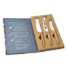 Kit gourmet de 3 cuchillos para queso